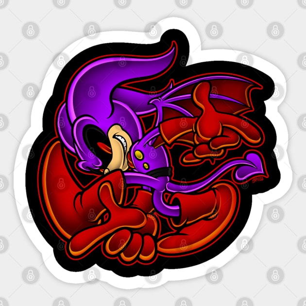 Jersey Devil Sticker by indiespiv